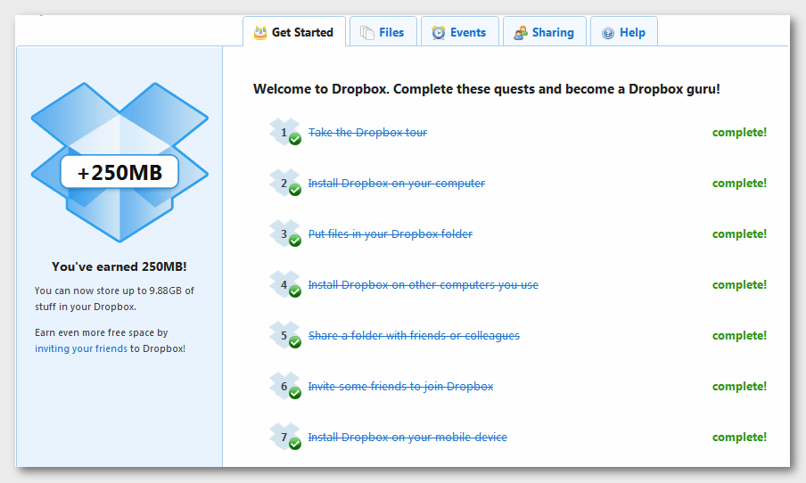 Expand your Dropbox acount with 24GB of free online storage ...